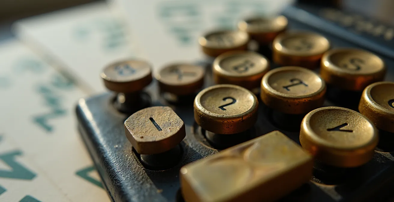 Calculatrice posée sur une pile de documents financiers représentant les coûts cachés
